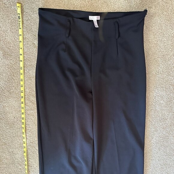 Leith Brand Dress Pants Woman Size Large Black - Picture 1 of 4